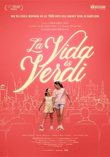 Cartel de La vida és Verdi