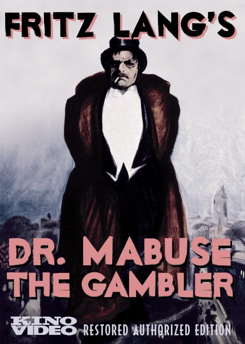 Cartel deEl doctor Mabuse, el jugador