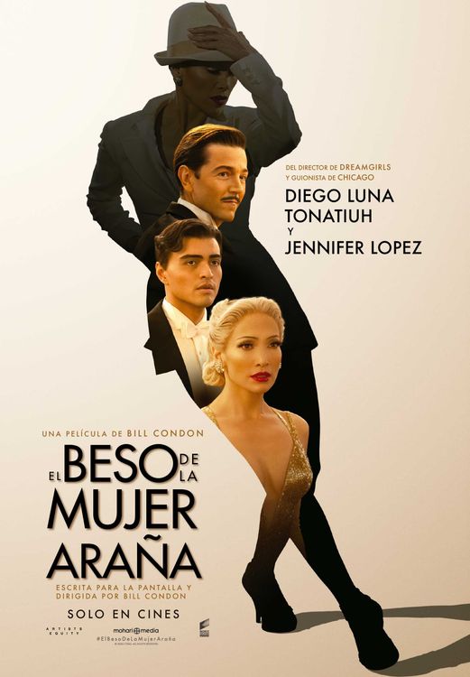 Cartel de El beso de la mujer araña