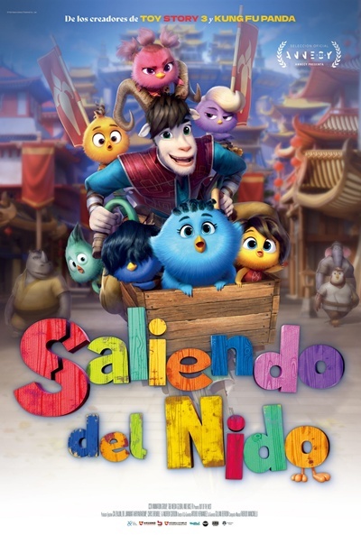 Cartel de Saliendo del nido