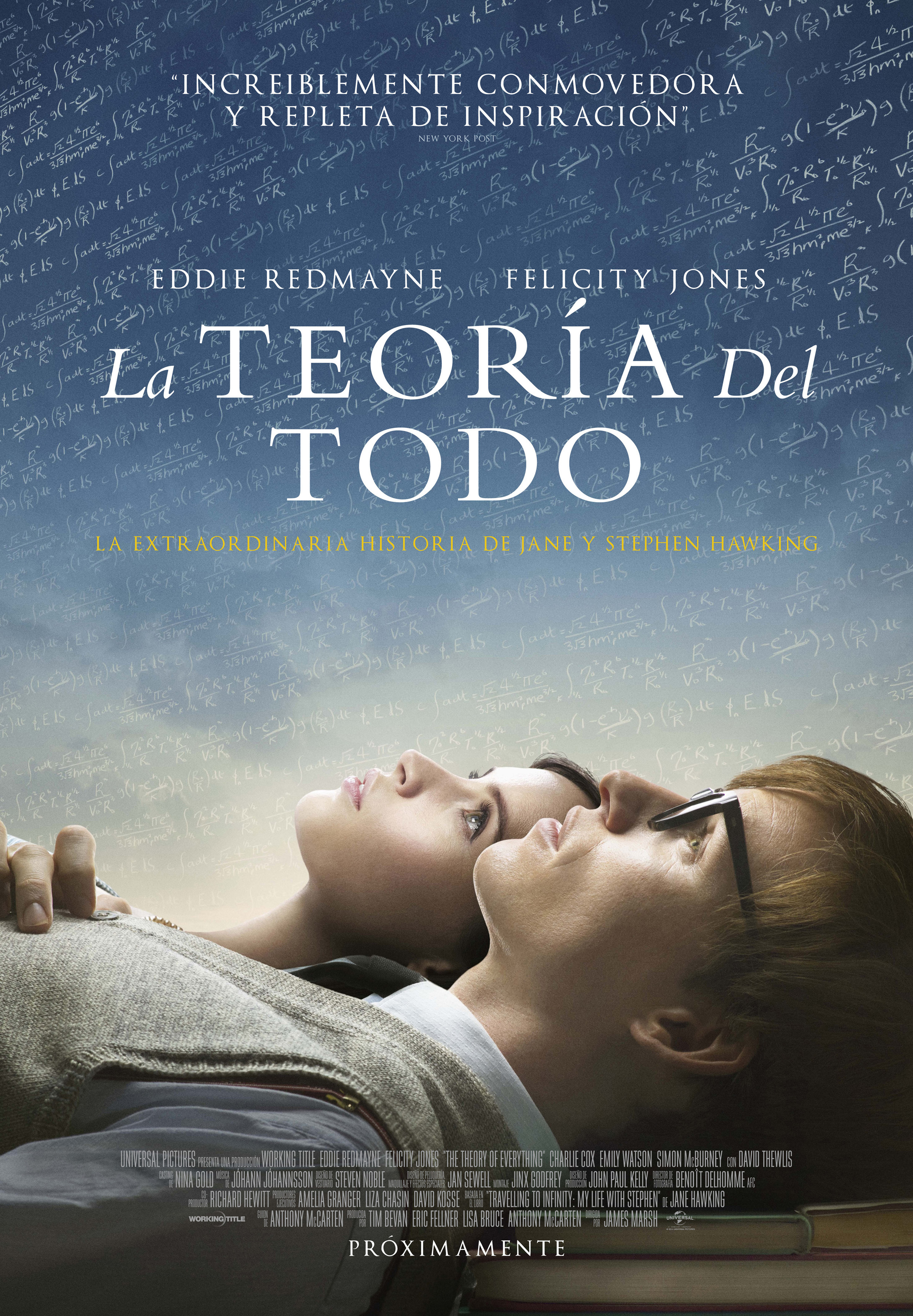 Cartel de La teoría del todo