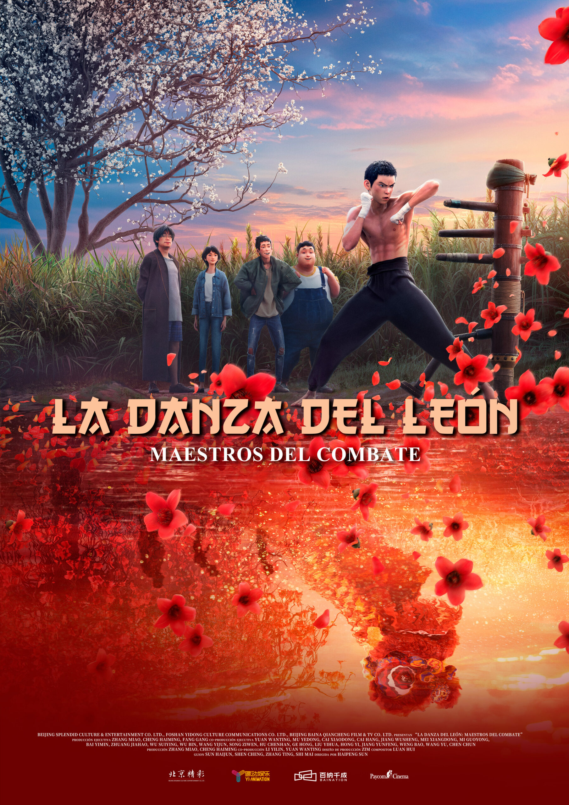 La danza del león Maestros del combate