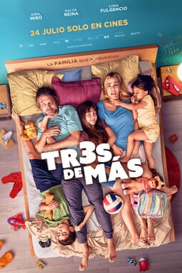 Tres de más