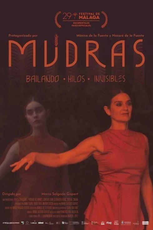 Cartel de Mudras. Bailando hilos invisibles