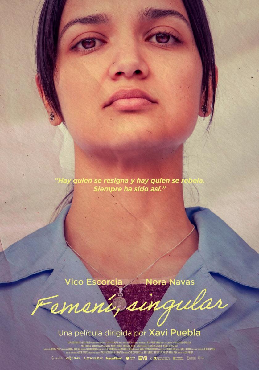 Cartel de Femenino, singular