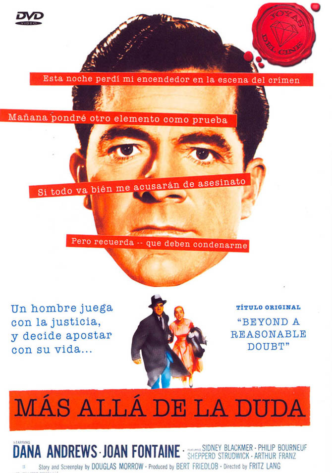 Cartel de Más allá de la duda