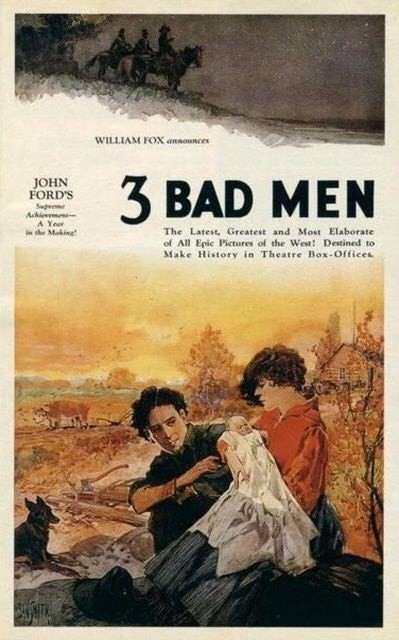 Cartel de Tres hombres malos