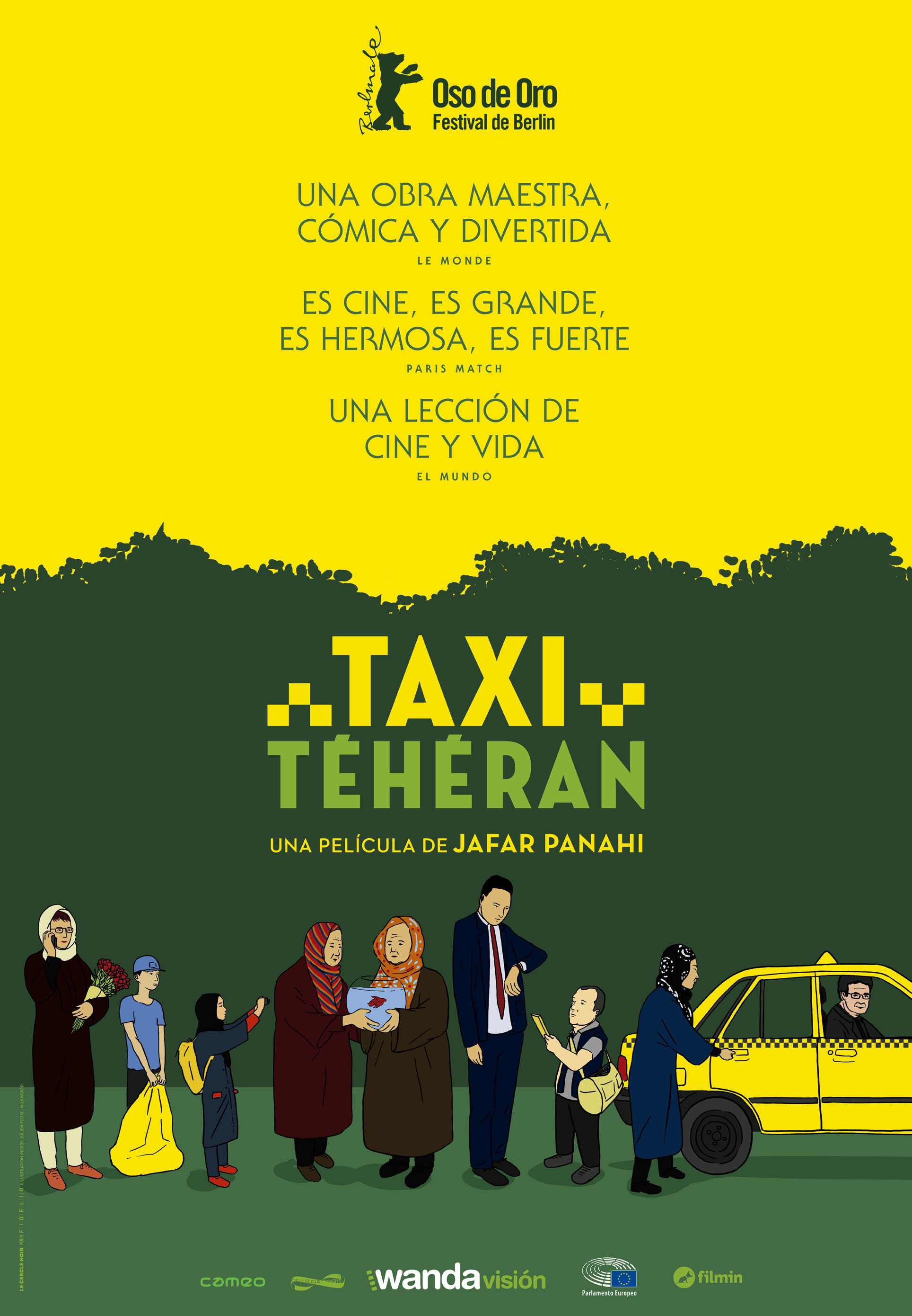 Cartel de Taxi Téhéran