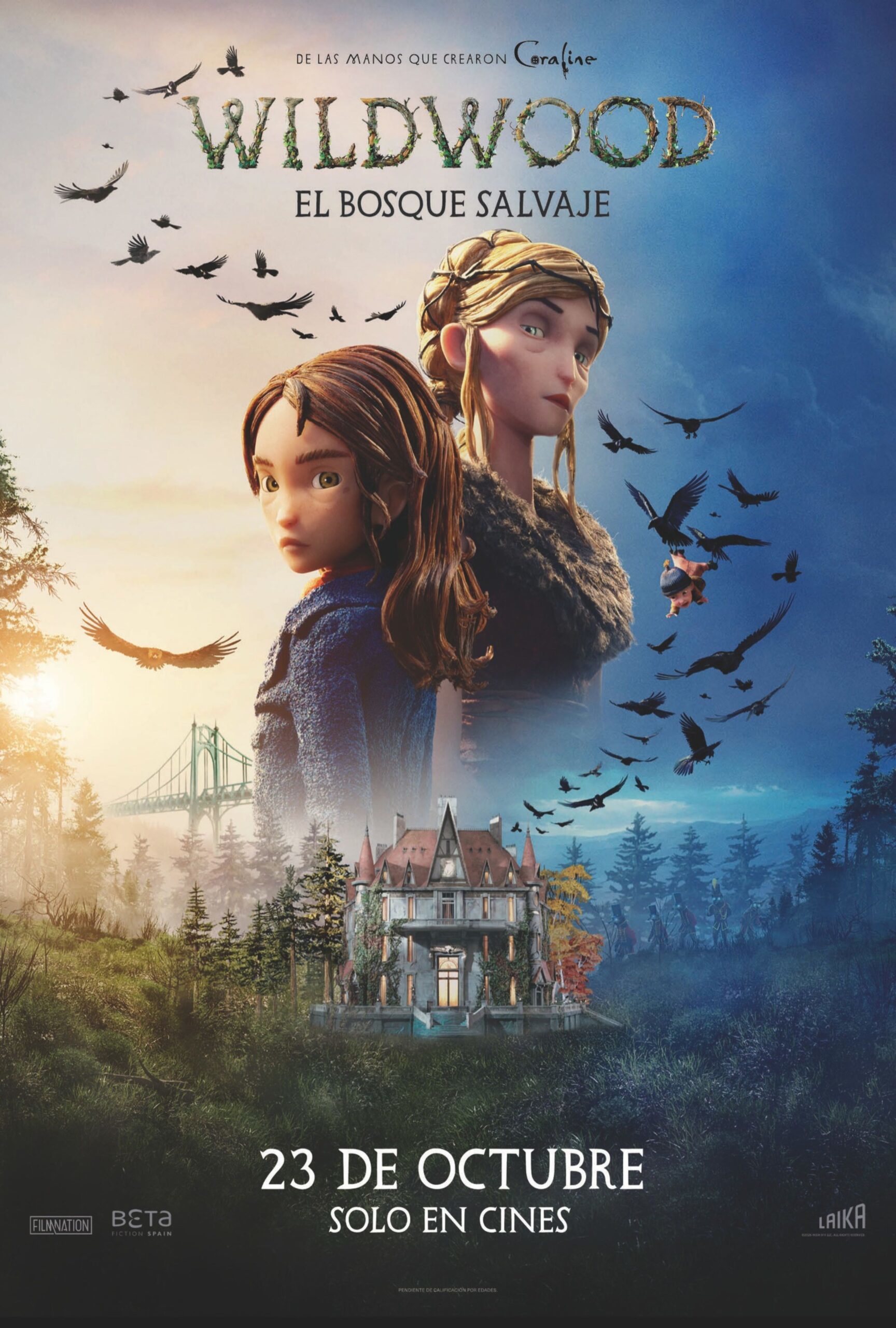 Cartel de Wildwood: El bosque salvaje