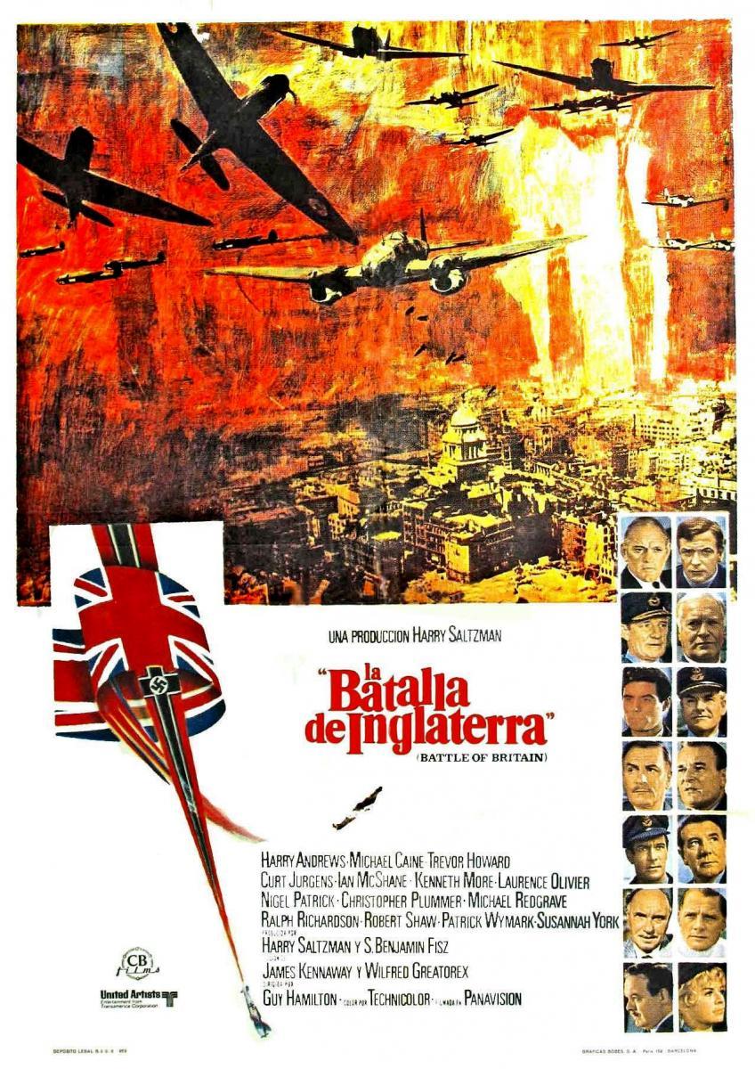 Cartel de La batalla de Inglaterra